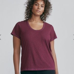 Rag and bone U neck tee